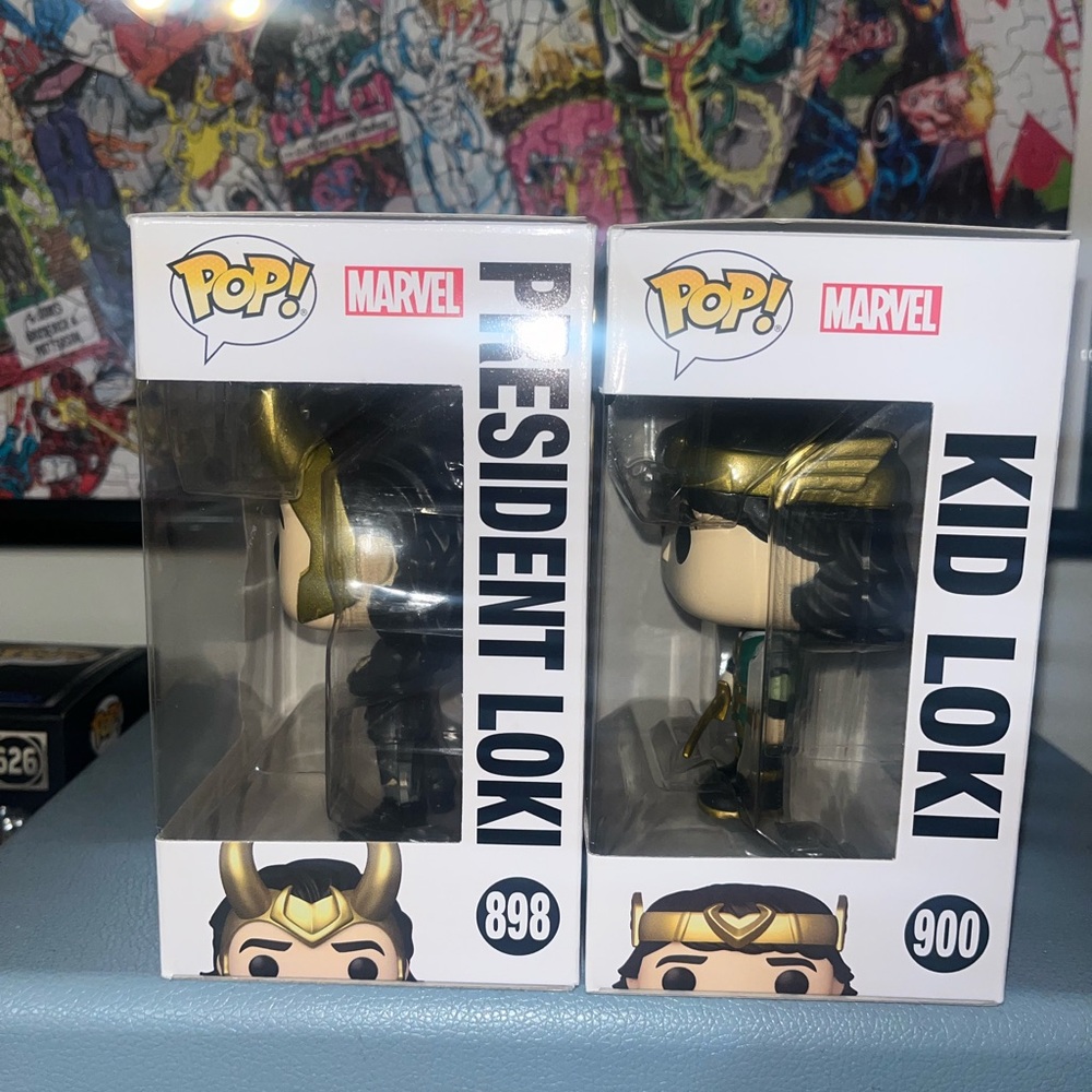 Loki Funko Pop Set - Picture 4 of 6